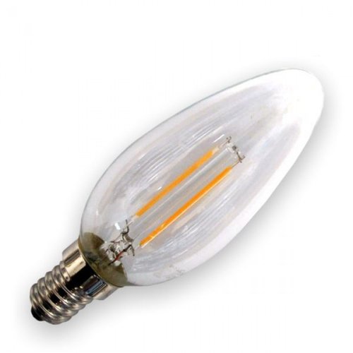 Led filament lamp E14 4W Warm-wit 400 Lm (dimb)