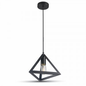 Hanglamp geometric zwart