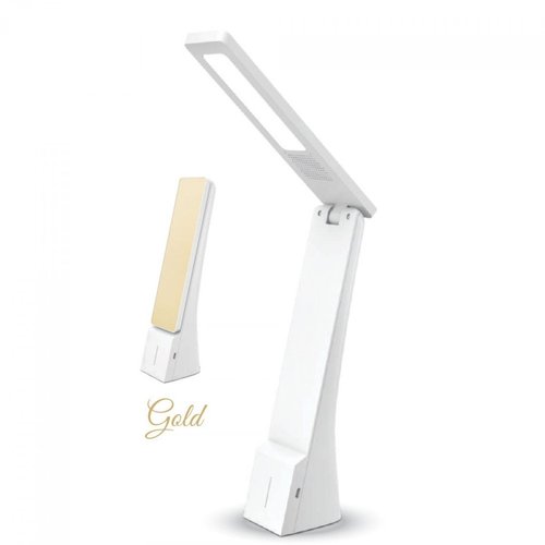 Led smart tafel lamp 4W wit/goud
