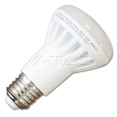 Led lamp E27/R63-8 Watt -Warm wit-500 Lumen
