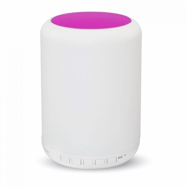 5W LED DIMBARE TAFELLAMP MET SMART SPEAKER (pink)