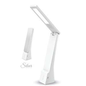 Led smart tafel lamp 4W wit/zilver
